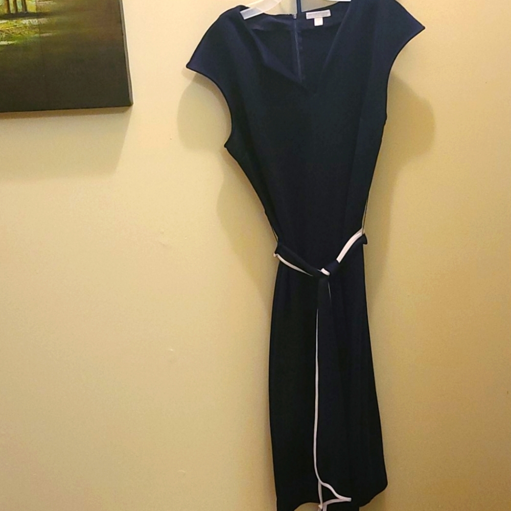 New York Company Stretch Navy Dress